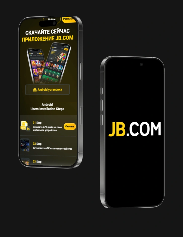 Приложение JB Casino на мобильном